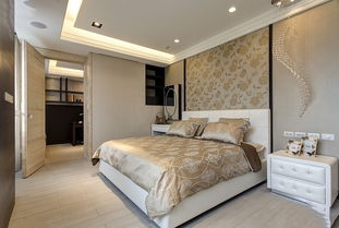 黑白简约质感 129平三居的时尚空间室内设计服务