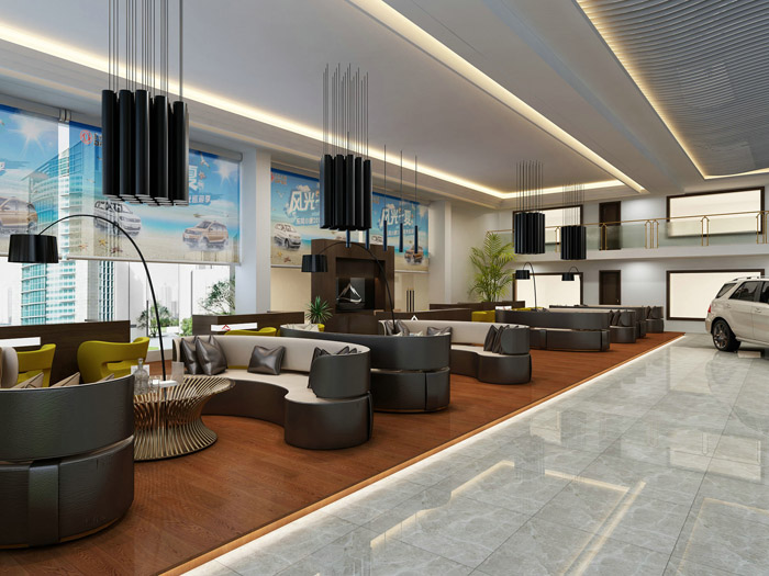 郑州汽车4S店装修设计技巧详情与室内设计服务