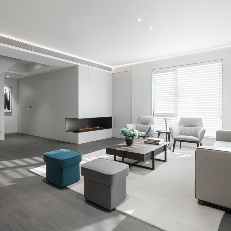 现代复式别墅客厅软装设计 专业纯设计服务的艺术与技术融合